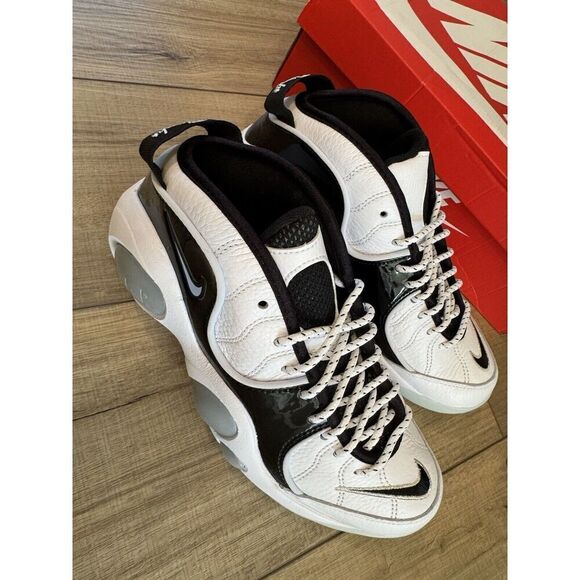 Nike Air Zoom Flight 95 Shoes‎ Grey White Black DV0820-100 Men’s 7.5 Sneakers - Picture 10 of 11
